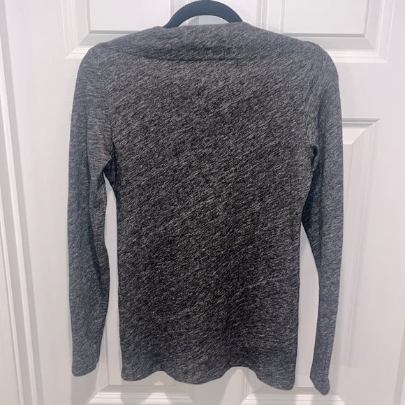 Eileen Fisher Wool Organic Cotton Blend Long Sleeve Blouse Woman PP Petite - Picture 6 of 6